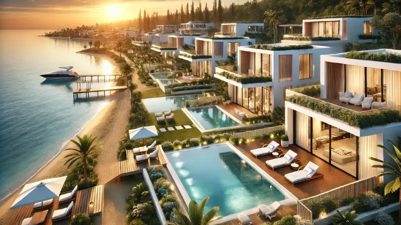 قرية ذا واتر واي الساحل الشمالي